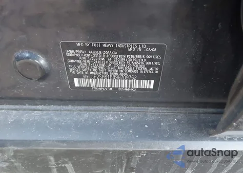 2009 Subaru Forester 2.5X z USA, uszkodzony, nr VIN JF2SH61689H709752